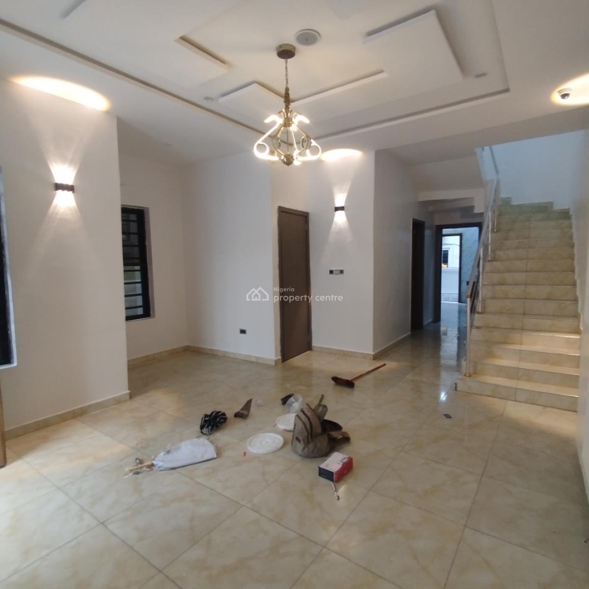 Nice 4 Bedroom Terrace Duplex, Oral Estate Extension, Lekki Expressway, Lekki, Lagos, Terraced Duplex for Rent