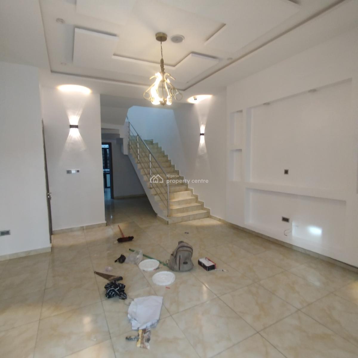 Nice 4 Bedroom Terrace Duplex, Oral Estate Extension, Lekki Expressway, Lekki, Lagos, Terraced Duplex for Rent