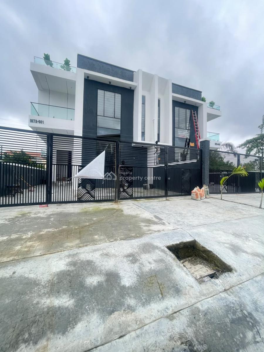 Nicely Built 4 Bedroom Semi Detached Duplex with a Room Bq, Abraham Adesanya, Ajah, Lagos, Semi-detached Duplex for Sale