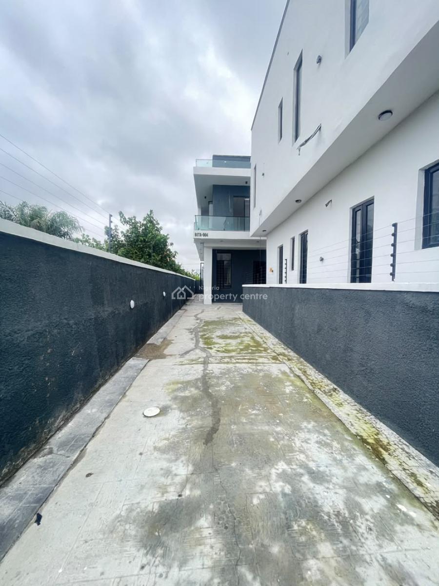 Standard 4 Bedroom Semi Detached Duplex with a Room Bq, Abraham Adesanya, Ajah, Lagos, Semi-detached Duplex for Sale