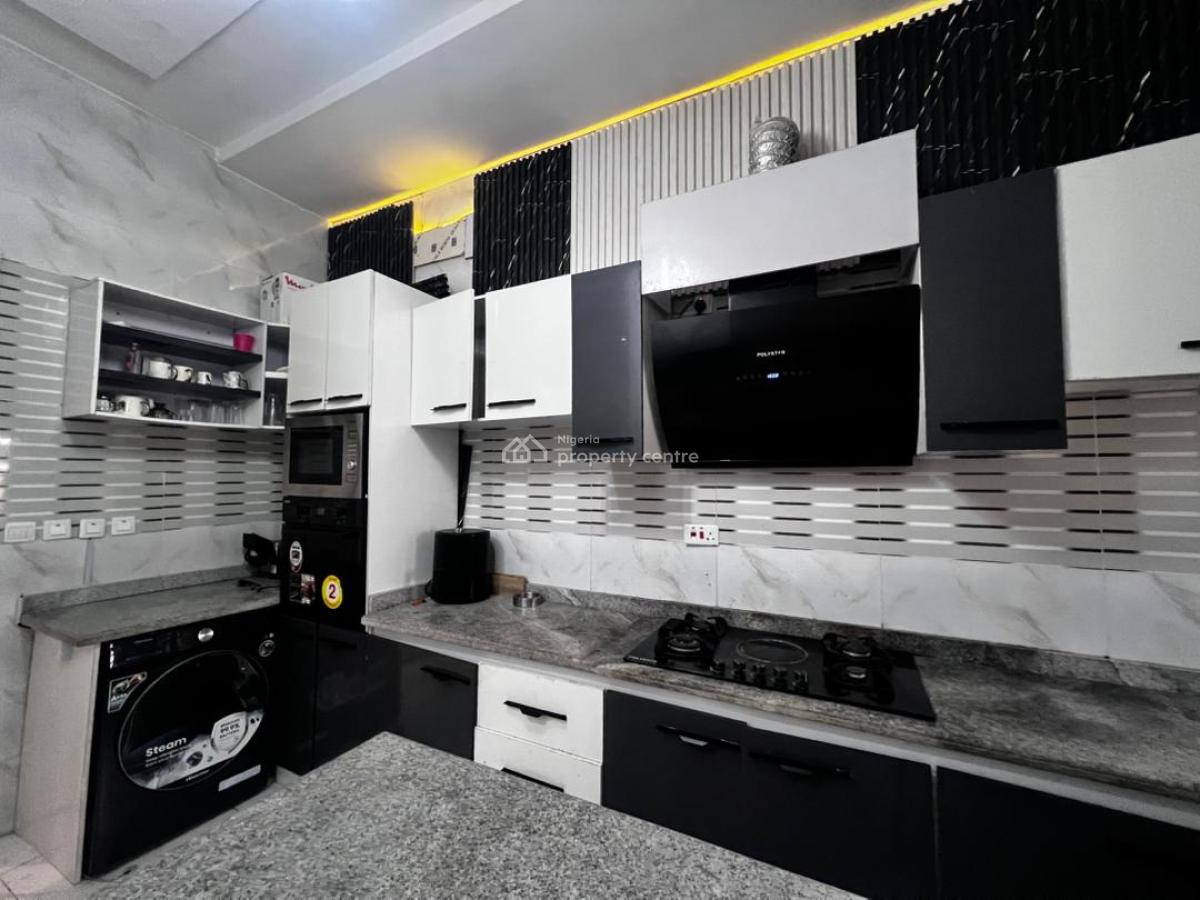 Furnished and Finished Self Compound 4 Bedroom Terrace Duplex, Dpkay District Estate, Orchid Road, Lekki, Lagos, Terraced Duplex for Rent