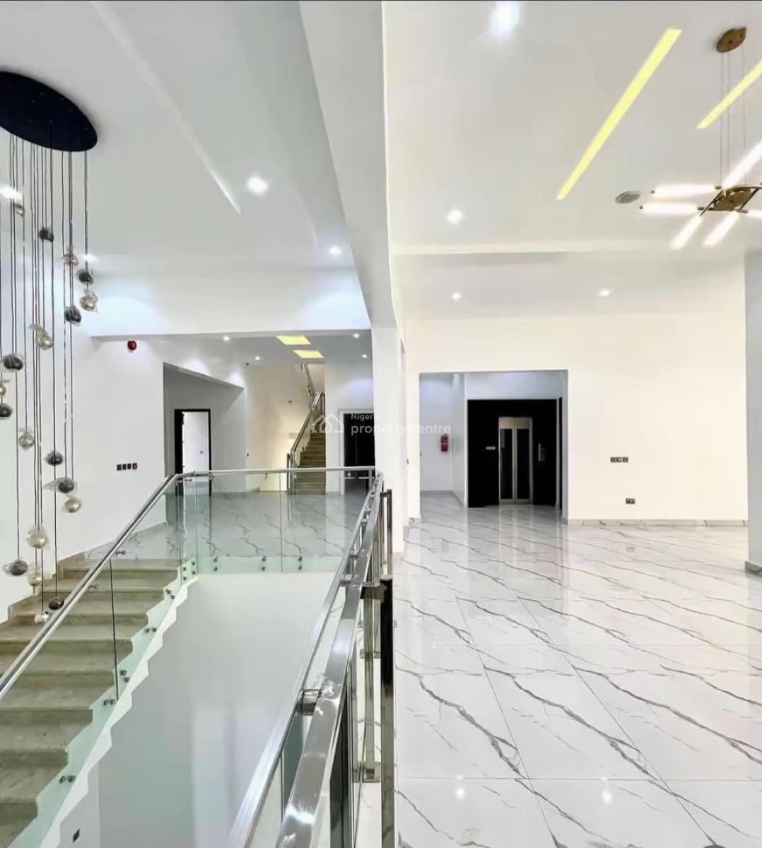 Magnificent 7 Bedroom Smart Mansion, Guzape District, Abuja, Detached Duplex for Sale
