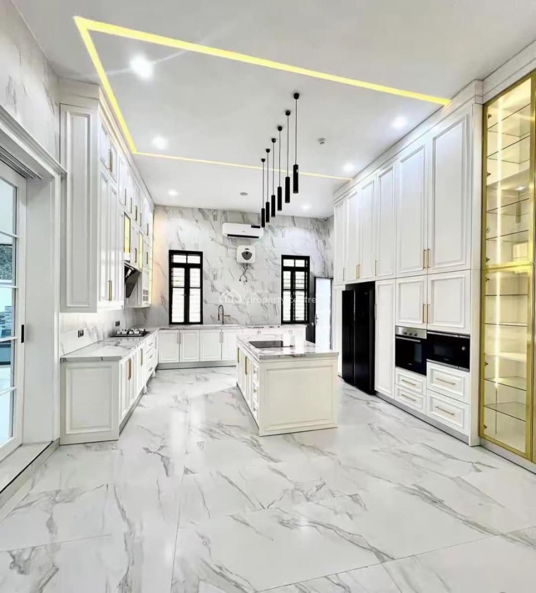 Magnificent 7 Bedroom Smart Mansion, Guzape District, Abuja, Detached Duplex for Sale