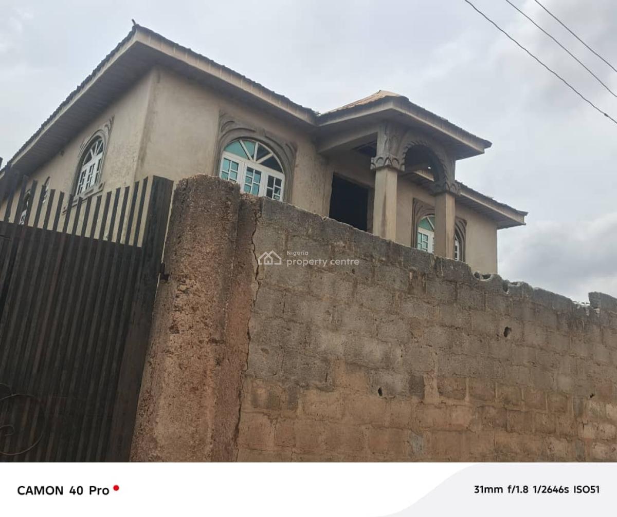 5 Bedroom Duplex with 2 Bedroom Bq, Academy Olomi, Ibadan, Oyo, Detached Duplex for Sale