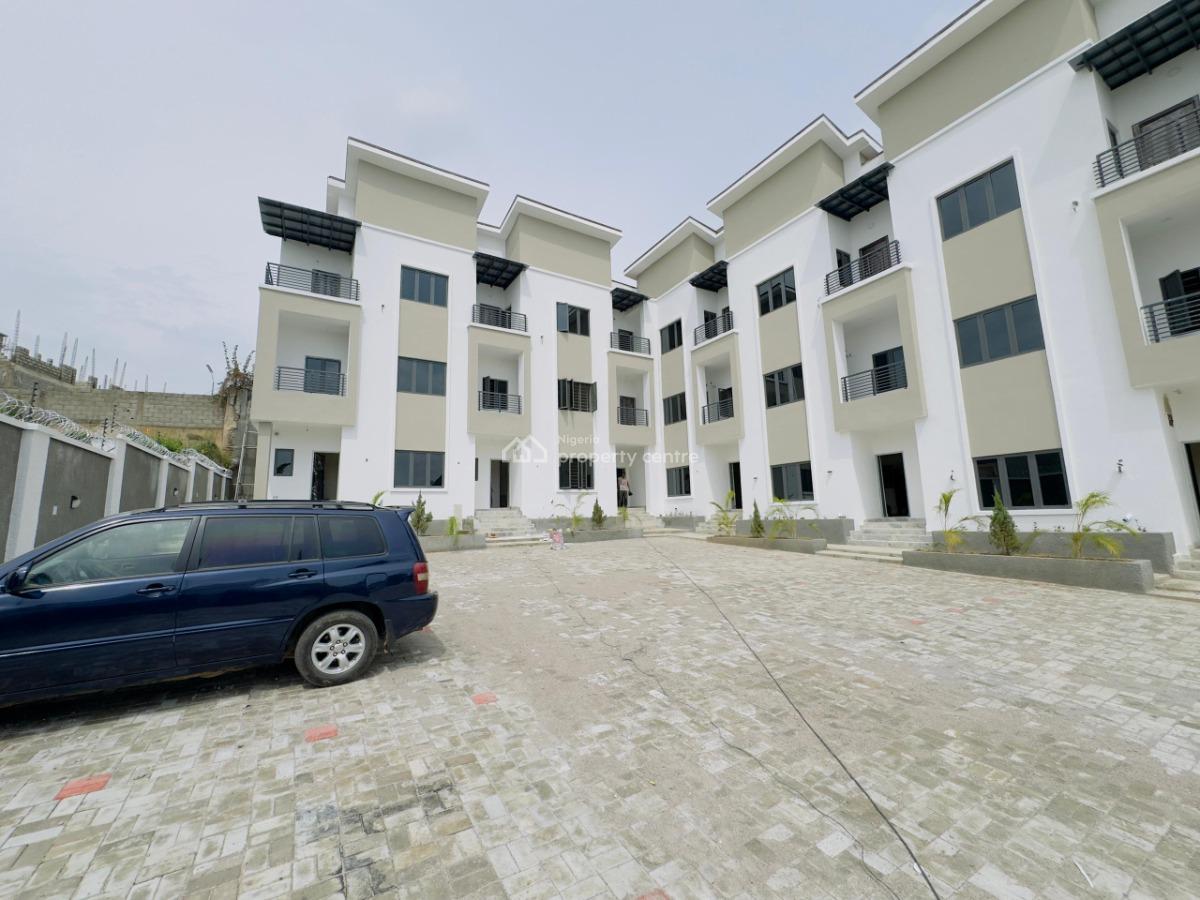 a Newly Built Spacious 4-bedroom Terrace Duplex + 1bq, Guzape District, Abuja, Terraced Duplex for Sale