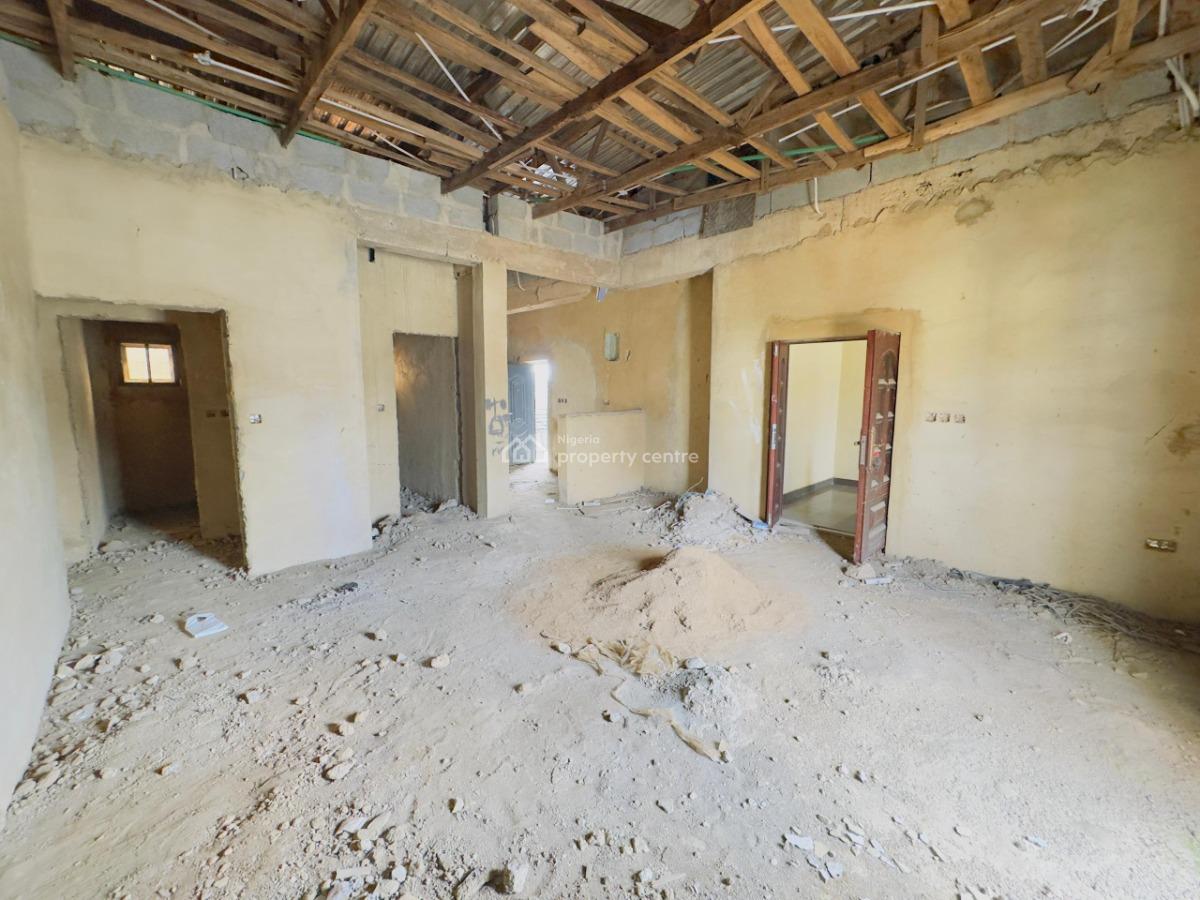 a Newly Built 2-bedroom Flat (semi-finished), Katampe (main), Katampe, Abuja, Flat / Apartment for Sale
