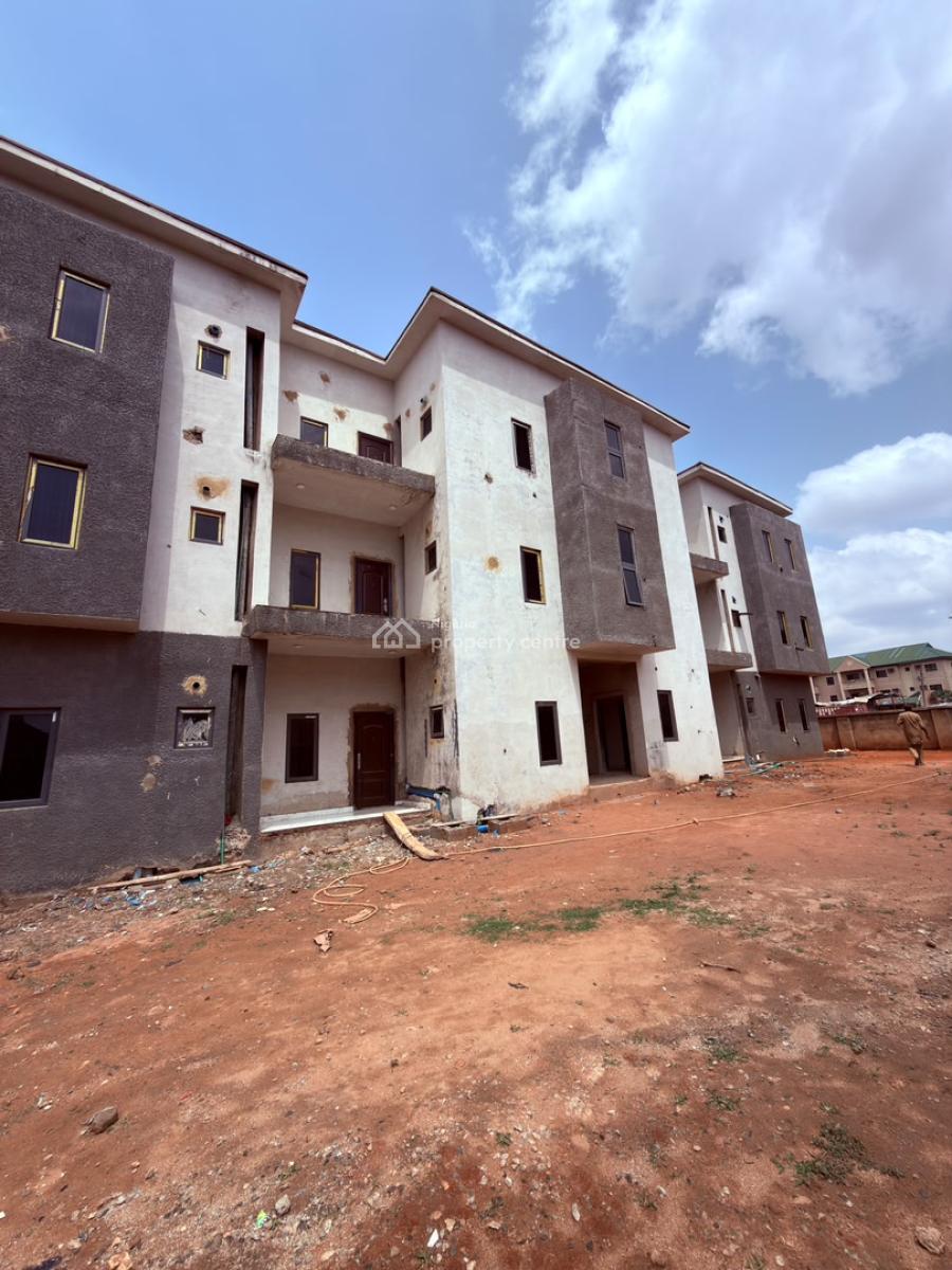 Luxury 3 Bedroom En-suite Flat with Bq, Kado, Abuja, Block of Flats for Sale