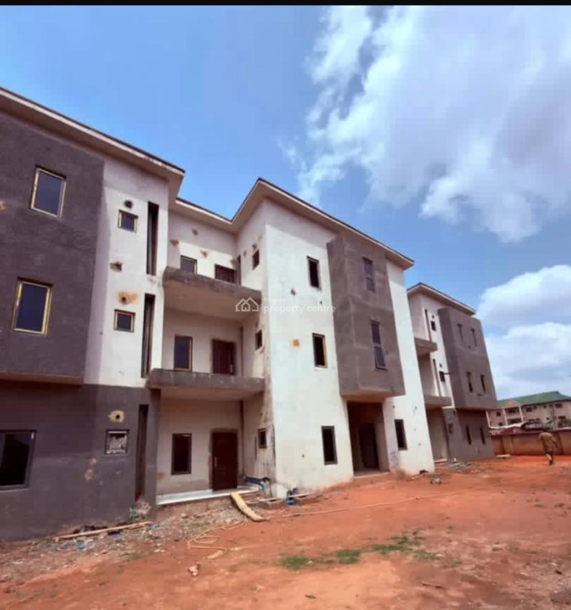 Luxury 3 Bedroom En-suite Flat with Bq, Kado, Abuja, Block of Flats for Sale