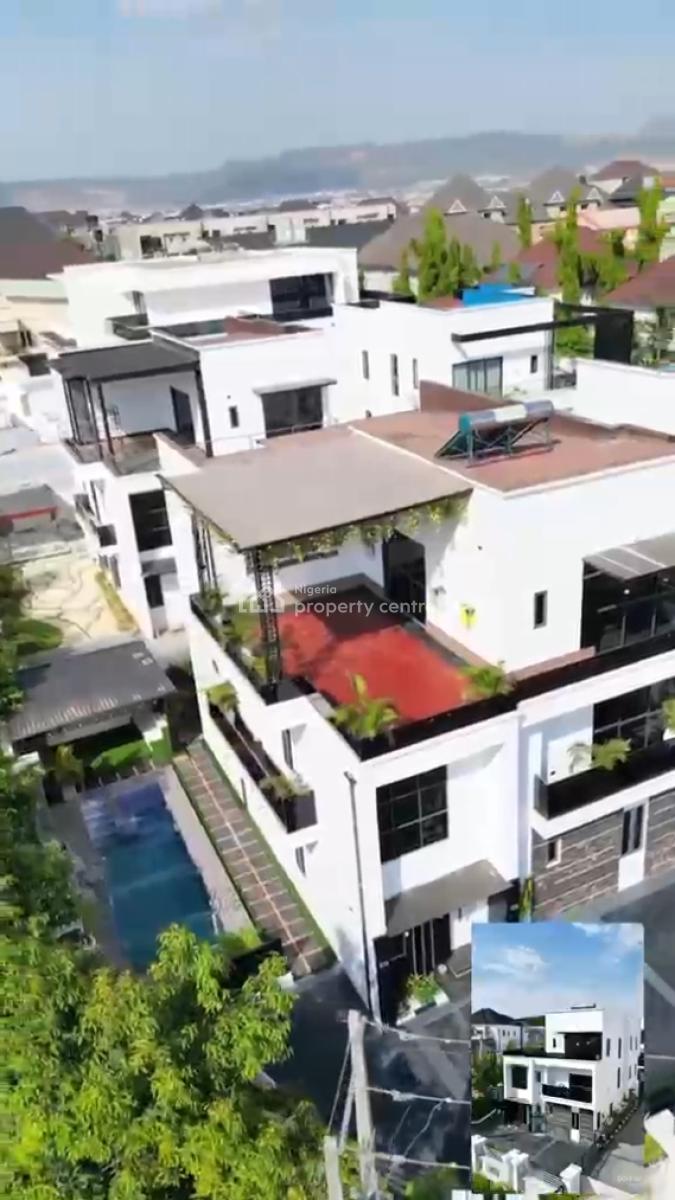 Luxury 5 Bedroom Fully Detached Duplex with Bq N Swimming Pool, Jahi, Abuja, Detached Duplex for Sale