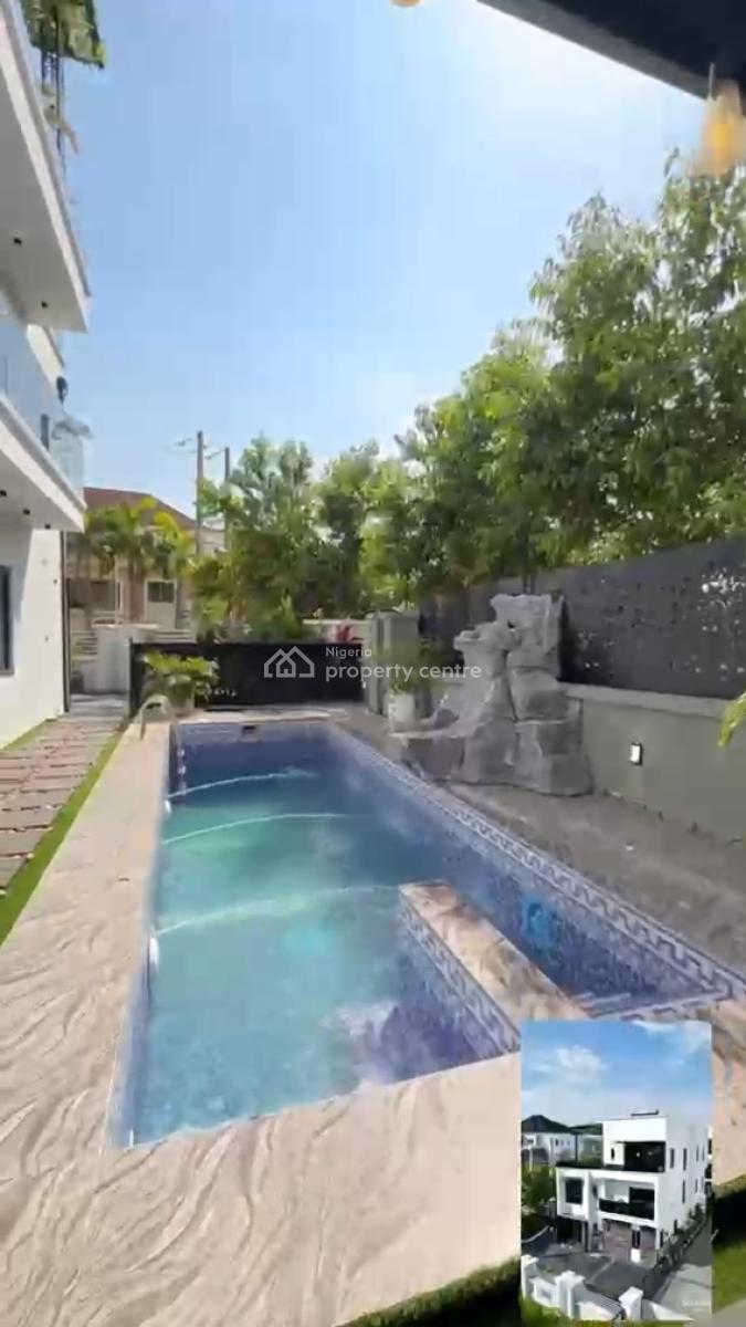 Luxury 5 Bedroom Fully Detached Duplex with Bq N Swimming Pool, Jahi, Abuja, Detached Duplex for Sale