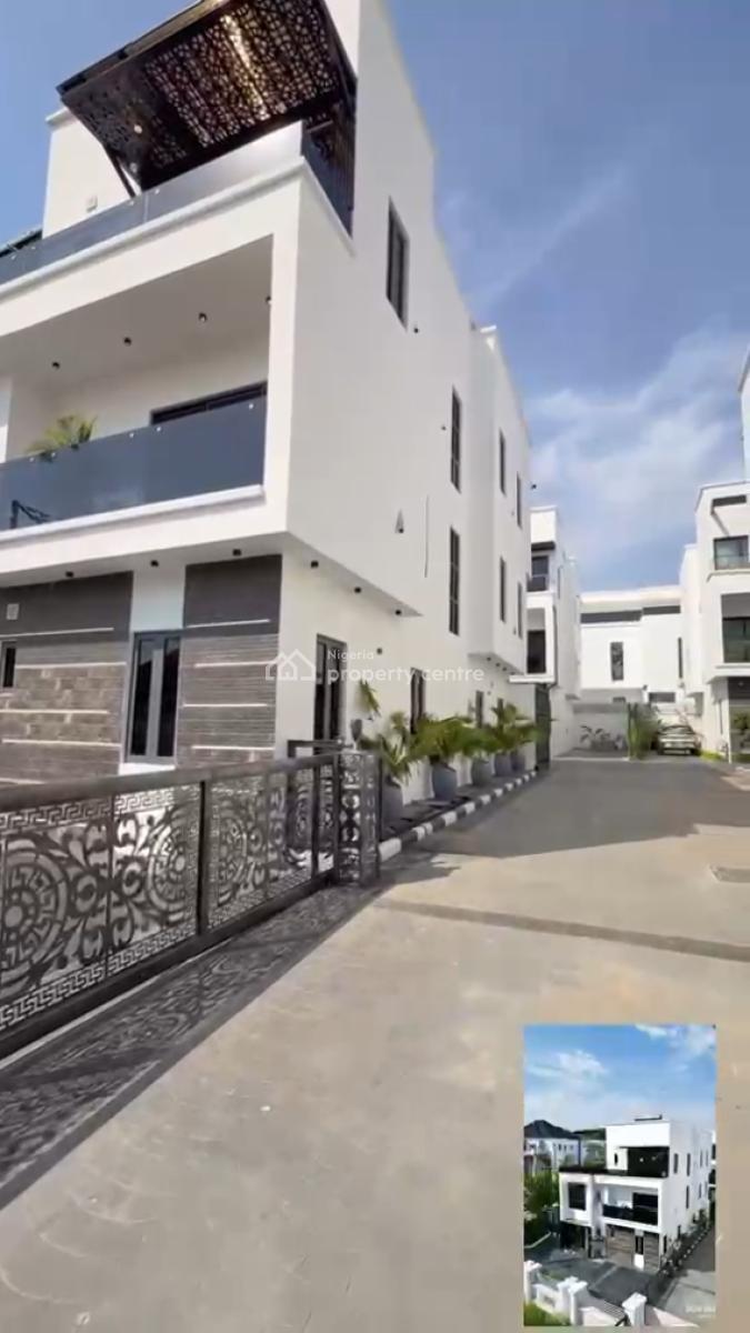 Luxury 5 Bedroom Fully Detached Duplex with Bq N Swimming Pool, Jahi, Abuja, Detached Duplex for Sale