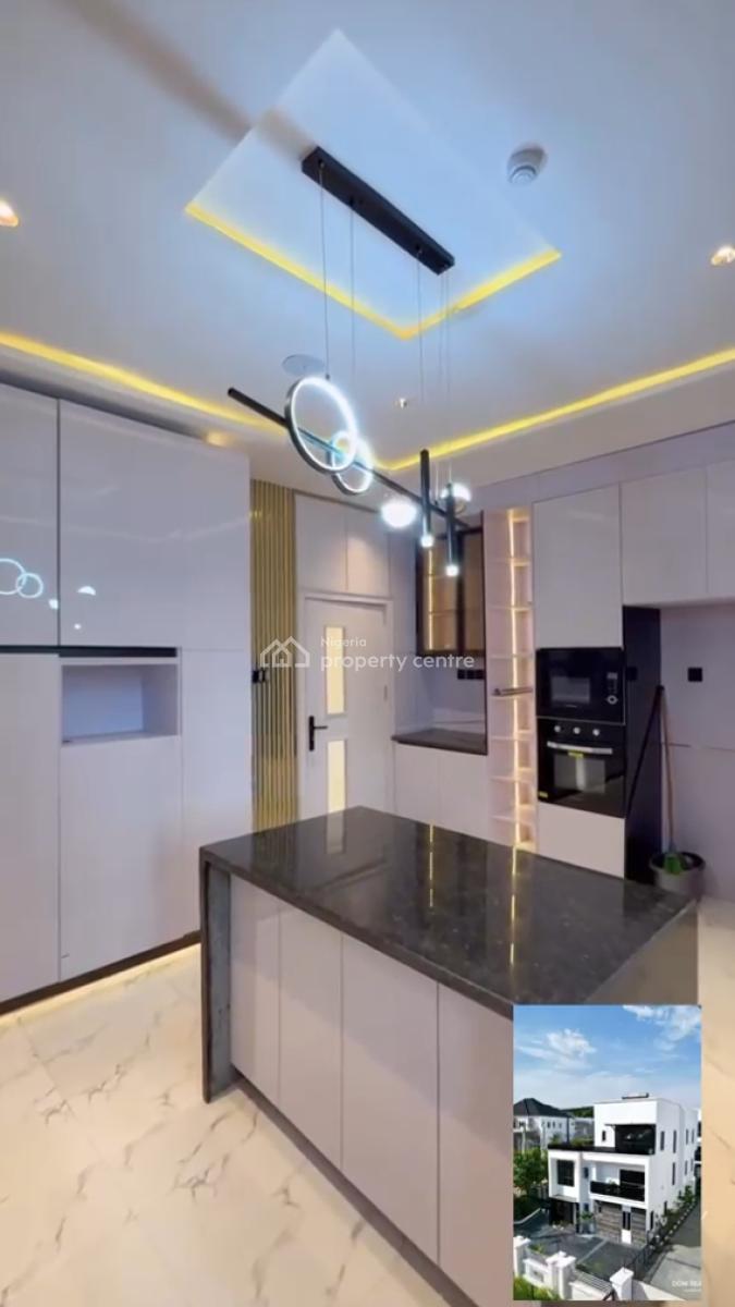 Luxury 5 Bedroom Fully Detached Duplex with Bq N Swimming Pool, Jahi, Abuja, Detached Duplex for Sale
