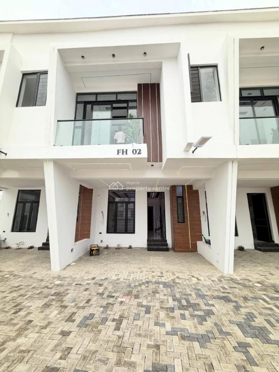 Affordable 3 Bedroom Terrace Duplex with Bq, Refrigerator, Ikota, Lekki, Lagos, Terraced Duplex for Sale