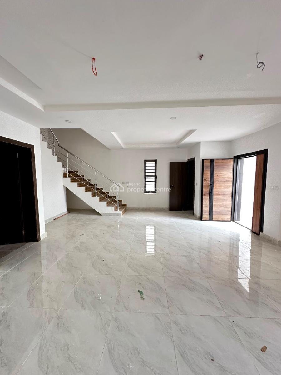 Exquisite Spacious Luxury 4 Bedroom Terrace Duplex with a Bq and Pool, Ikate, Lekki, Lagos, Terraced Duplex for Sale