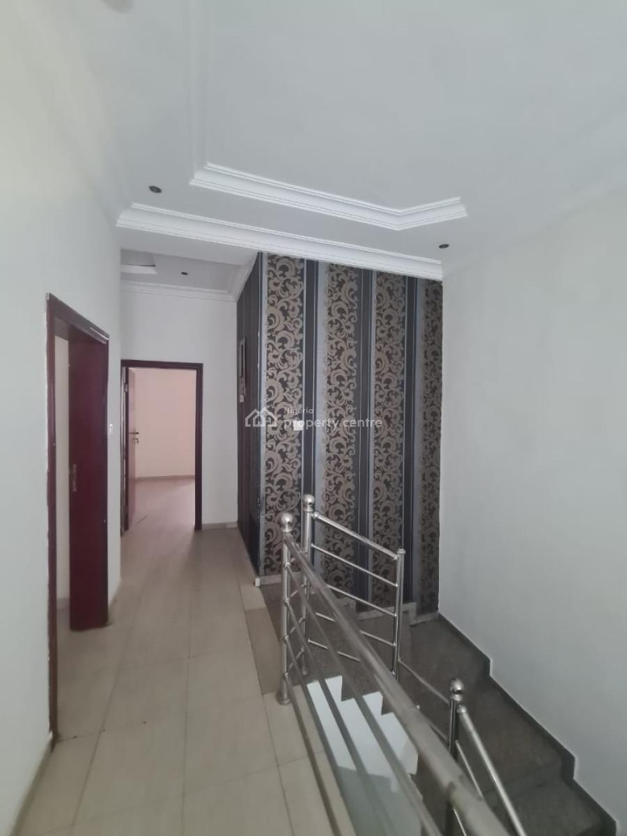 a Lonely  4 Bedroom  Terrace Duplex with a Room Bq, Ikate Elegushi, Lekki, Lagos, Terraced Duplex for Rent