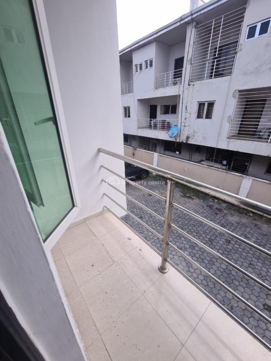 a Lonely  4 Bedroom  Terrace Duplex with a Room Bq, Ikate Elegushi, Lekki, Lagos, Terraced Duplex for Rent
