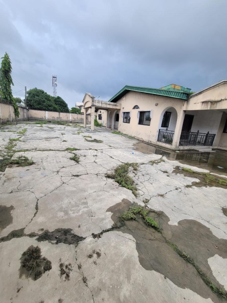 a Dry Land with a Building, Ado Road, Ajah, Lagos, Mixed-use Land for Sale