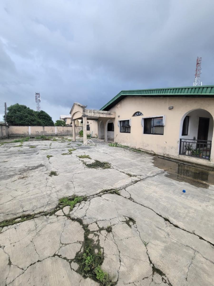 a Dry Land with a Building, Ado Road, Ajah, Lagos, Mixed-use Land for Sale