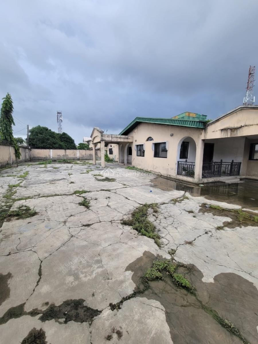 a Dry Land with a Building, Ado Road, Ajah, Lagos, Mixed-use Land for Sale