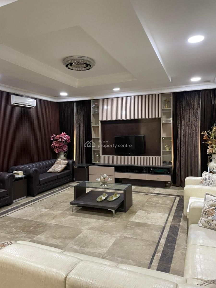 Luxury Fully Furnished 6bedroom Duplex with 2 Room Bq, Gen, Swimming/pool, Asokoro  Main By Ecowas(tarred Rd), Asokoro District, Abuja, Detached Duplex for Rent