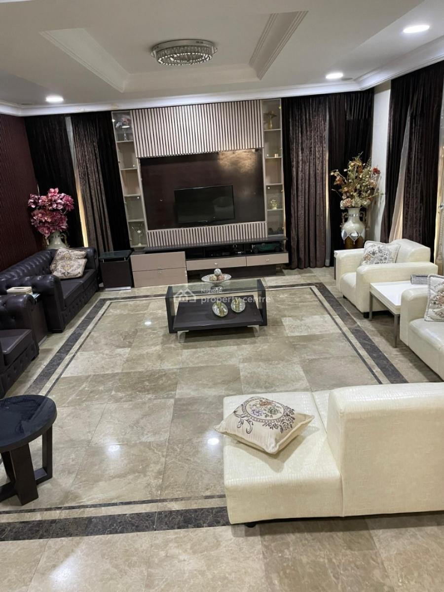 Luxury Fully Furnished 6bedroom Duplex with 2 Room Bq, Gen, Swimming/pool, Asokoro  Main By Ecowas(tarred Rd), Asokoro District, Abuja, Detached Duplex for Rent