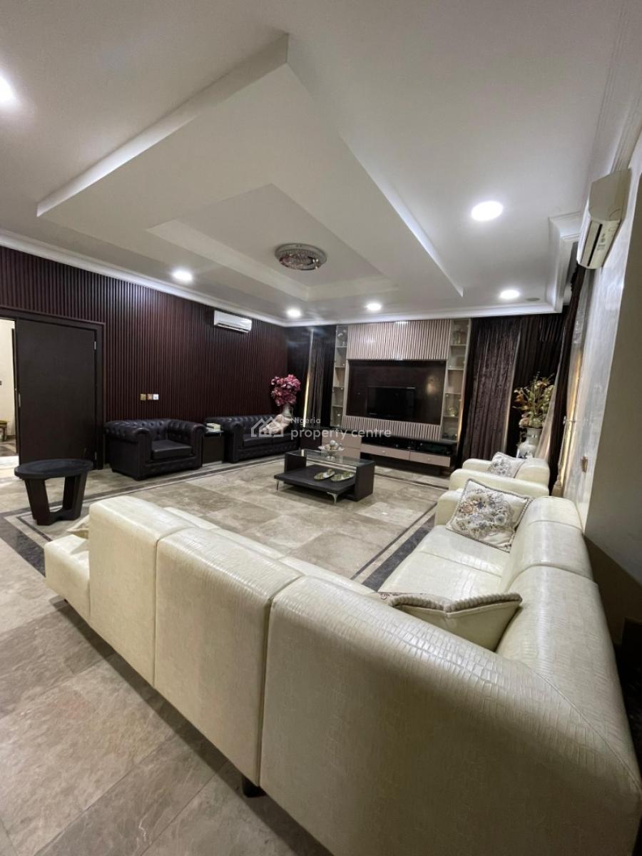 Luxury Fully Furnished 6bedroom Duplex with 2 Room Bq, Gen, Swimming/pool, Asokoro  Main By Ecowas(tarred Rd), Asokoro District, Abuja, Detached Duplex for Rent