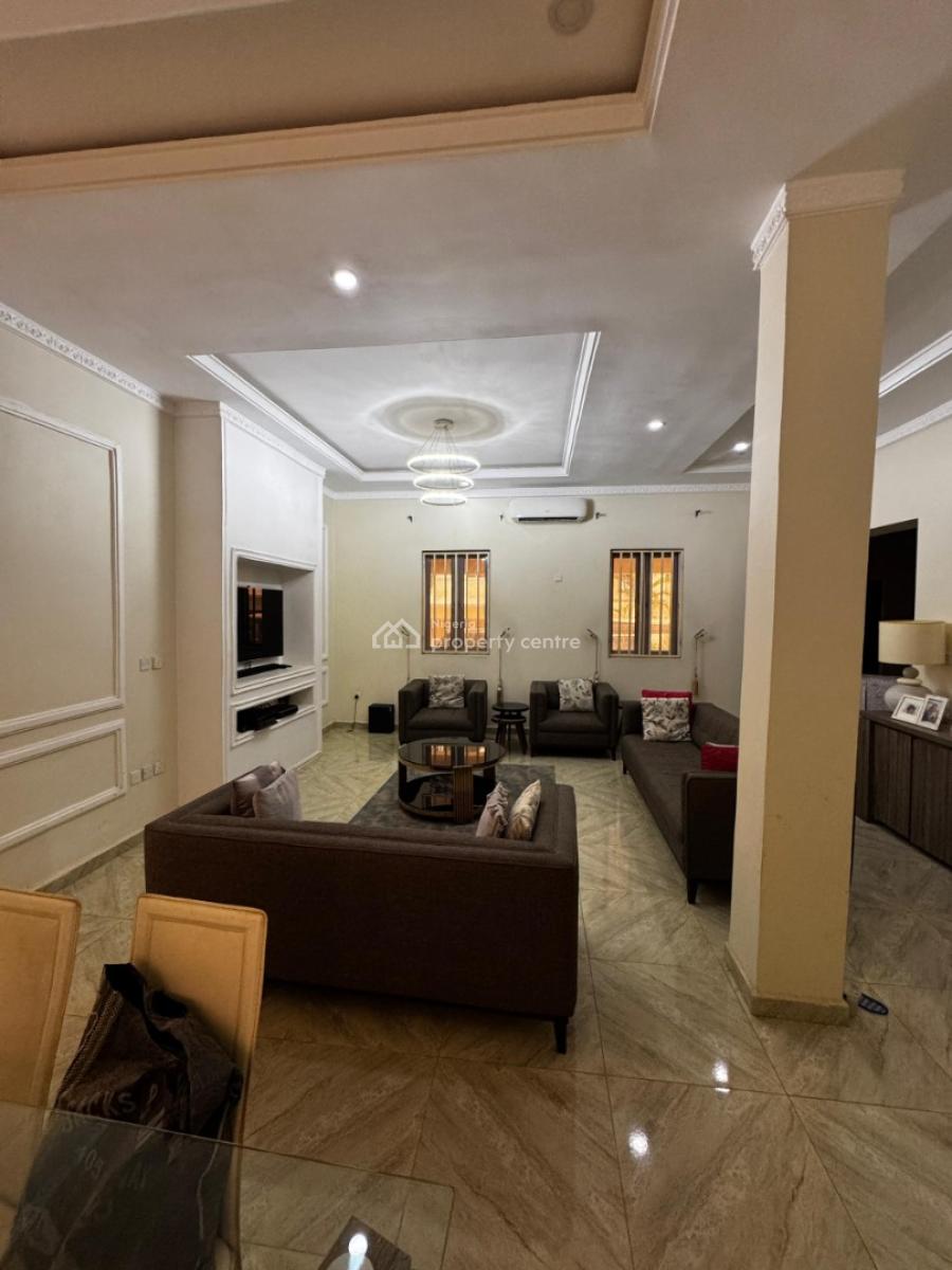 a Very Good Spacious 4-bedroom Terrace Duplex + 1 Bq, Diplomatic Zone. ( Video of The House Is Attached), Katampe Extension, Katampe, Abuja, Terraced Duplex for Rent