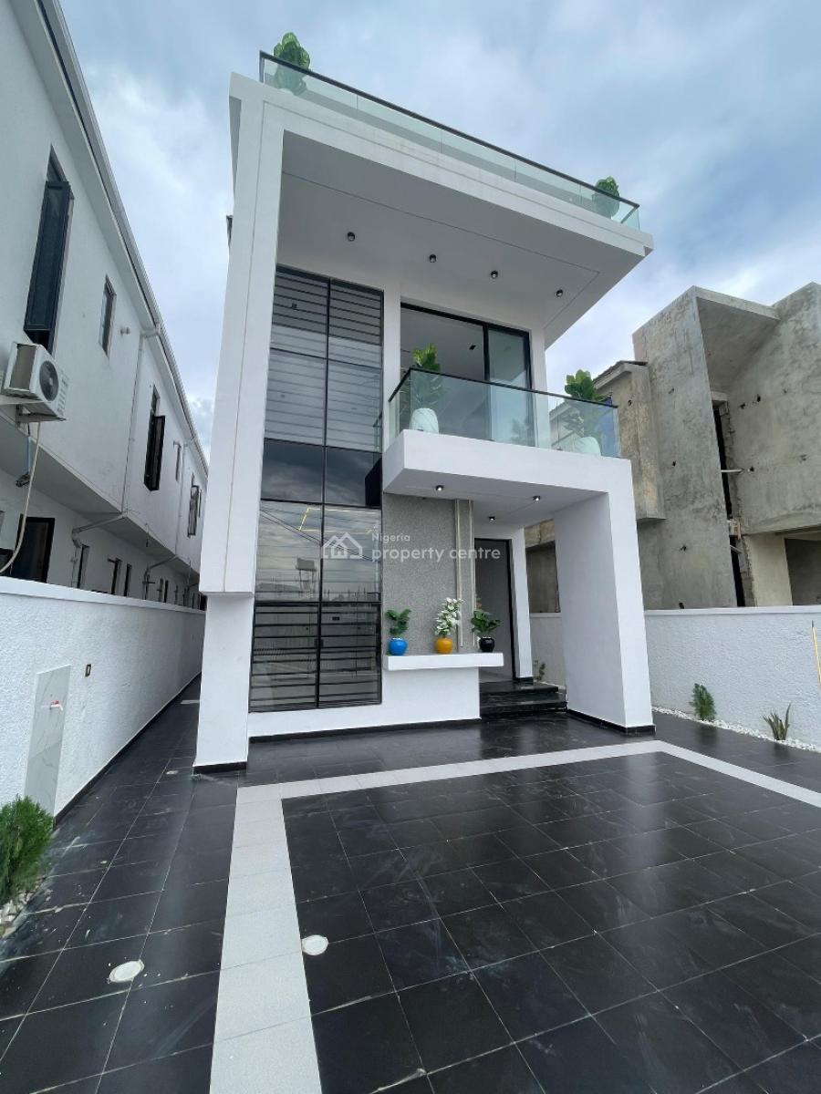 Brand New 5-bedroom Fully Detached Duplex with a Private Swimming Pool, Ikota, Lekki, Lagos, Detached Duplex for Sale