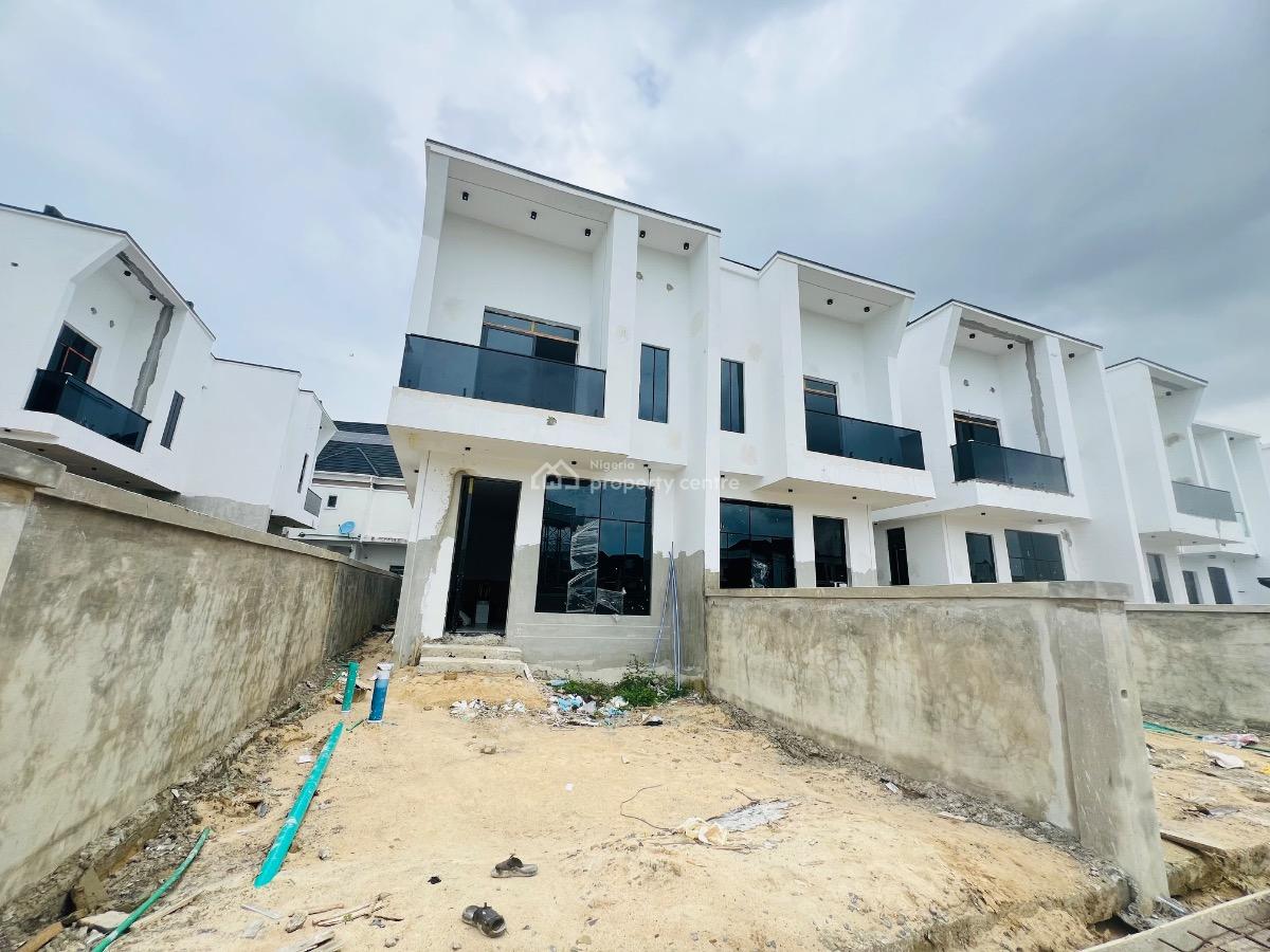 4 Bedroom Semi Detached Duplex with Bq, Orchid Road, Lekki, Lagos, Semi-detached Duplex for Sale