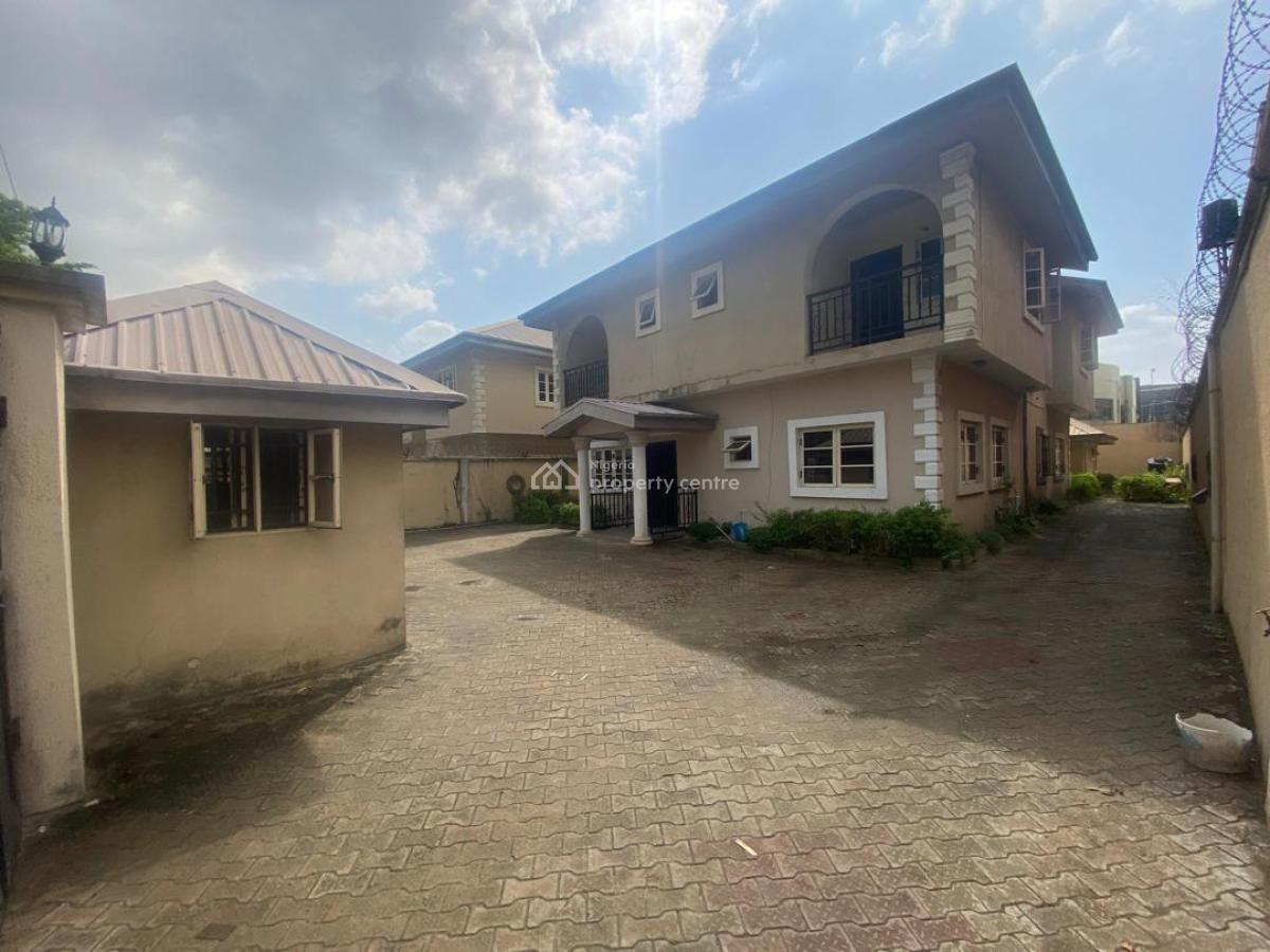 Elegantly Built 5bedrooms Detached Duplex with 2-rooms Bq, Off Babatunde Anjous, Lekki Phase 1, Lekki, Lagos, Detached Duplex for Rent
