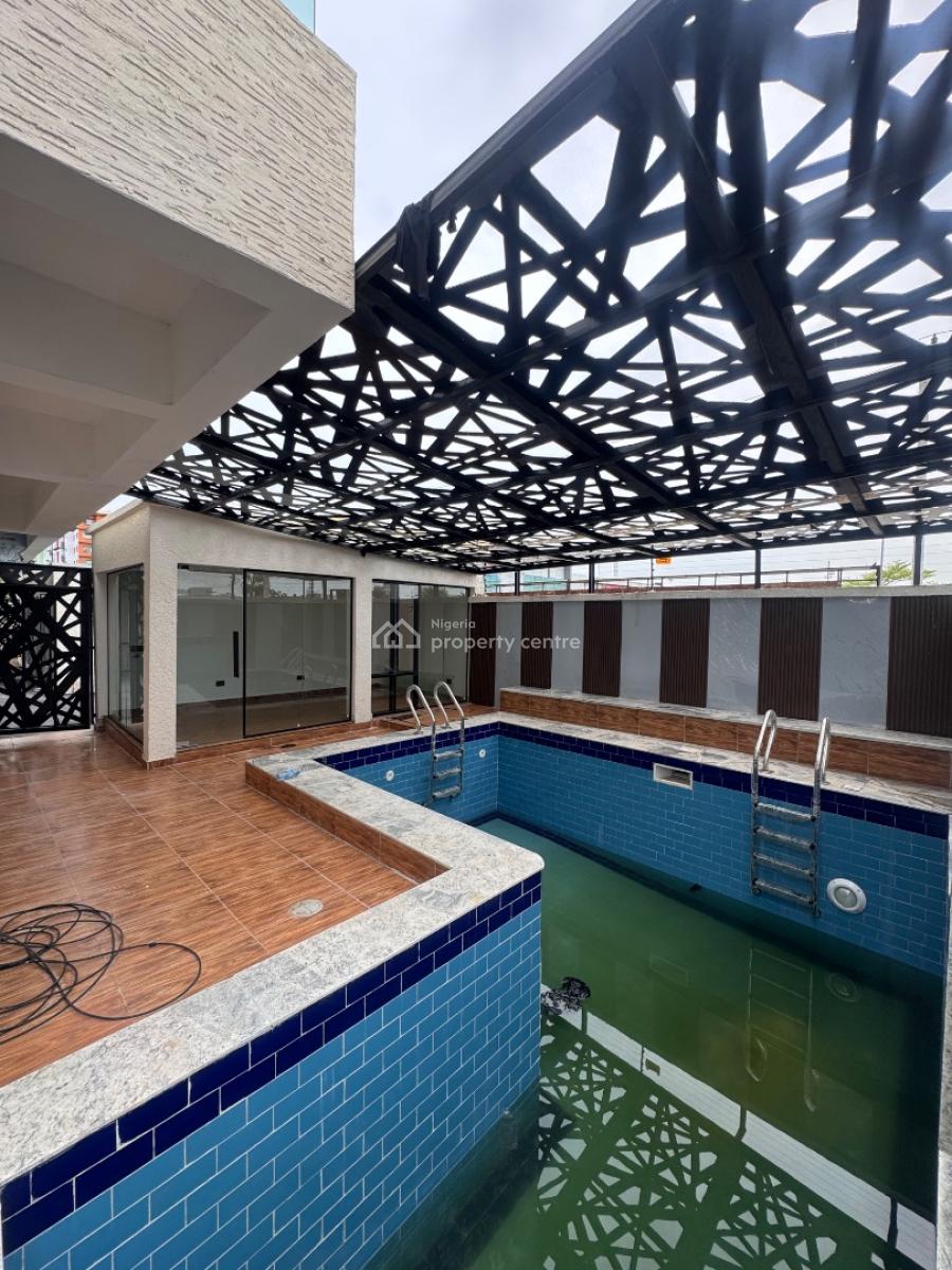 Spacious 3bedroom Apartment with Elevator Bq and Pool, Ikate, Lekki, Lagos, Flat / Apartment for Rent