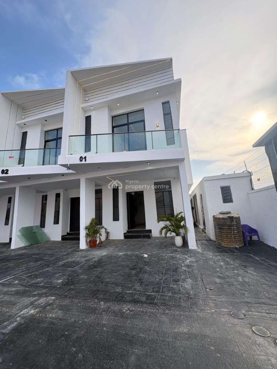 Newly Built 4 Bed Duplex in a Secured and Nice Neighbourhood, Abraham Adesanya, Ajah, Lagos, House for Sale