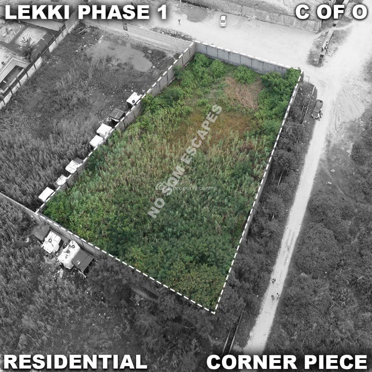 1,691 Sqm Corner-piece Waterfront Land, Lekki Phase 1, Lekki, Lagos, Residential Land for Sale