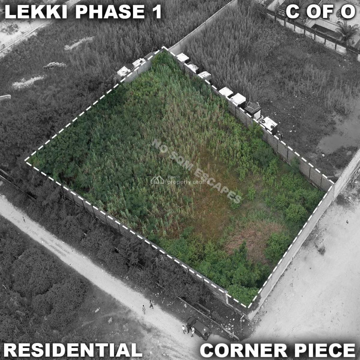 1,691 Sqm Corner-piece Waterfront Land, Lekki Phase 1, Lekki, Lagos, Residential Land for Sale