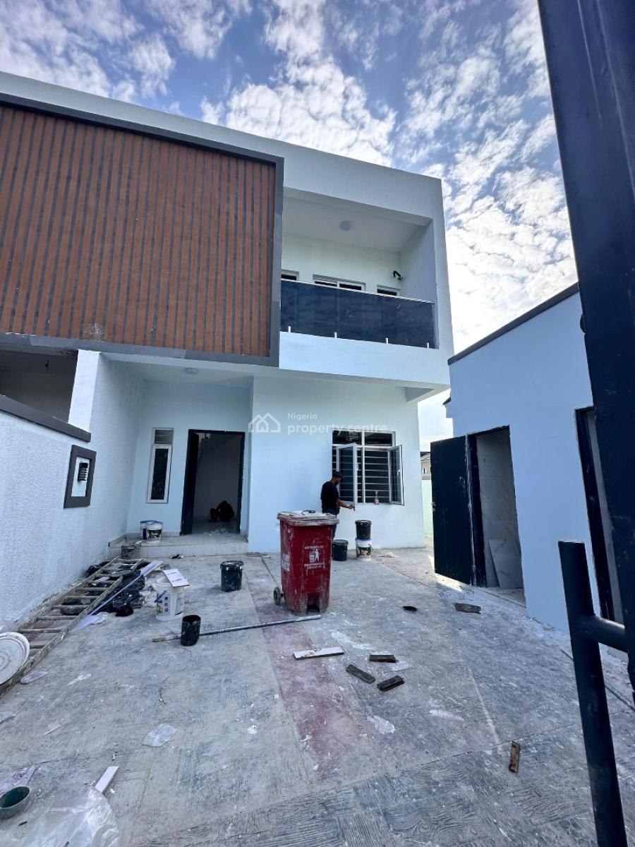 Beautifully Designed Semi Detached 4 Bedroom Duplex + Bq, Mobile Road, Lekki, Lagos, Semi-detached Duplex for Sale