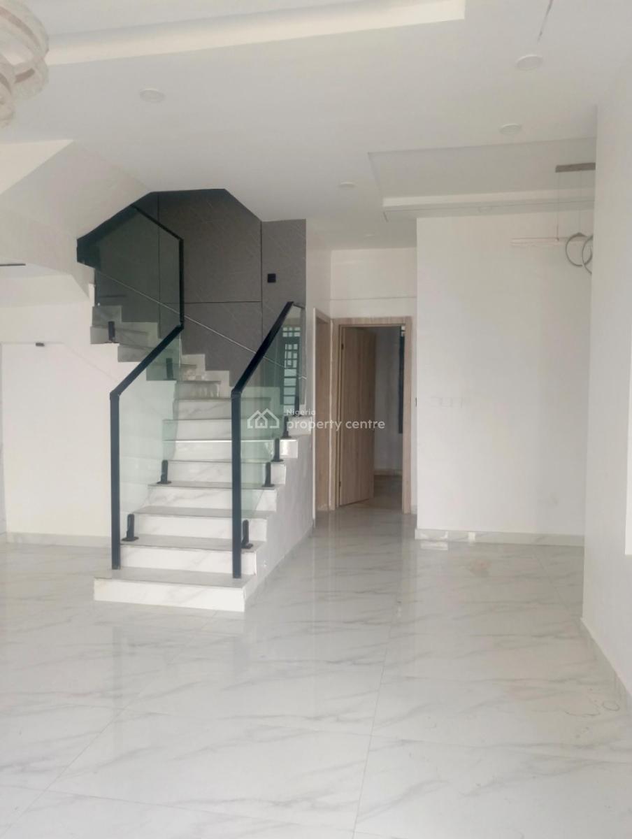 Newly Built Shared Compound 4-bedroom Semi-detached Duplex with Bq, Orchid, Lekki, Lagos, Terraced Duplex for Rent