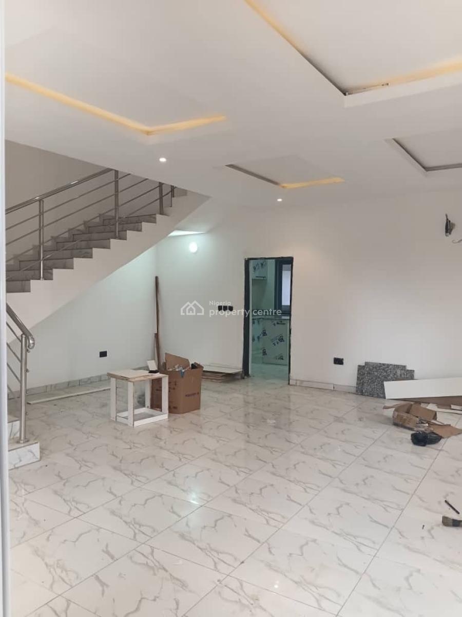 Lovely 3 Bedroom Semi Detached Duplex+bq, Combawell Estate, Inside G.r.a, Abijo, Lekki, Lagos, Semi-detached Duplex for Rent