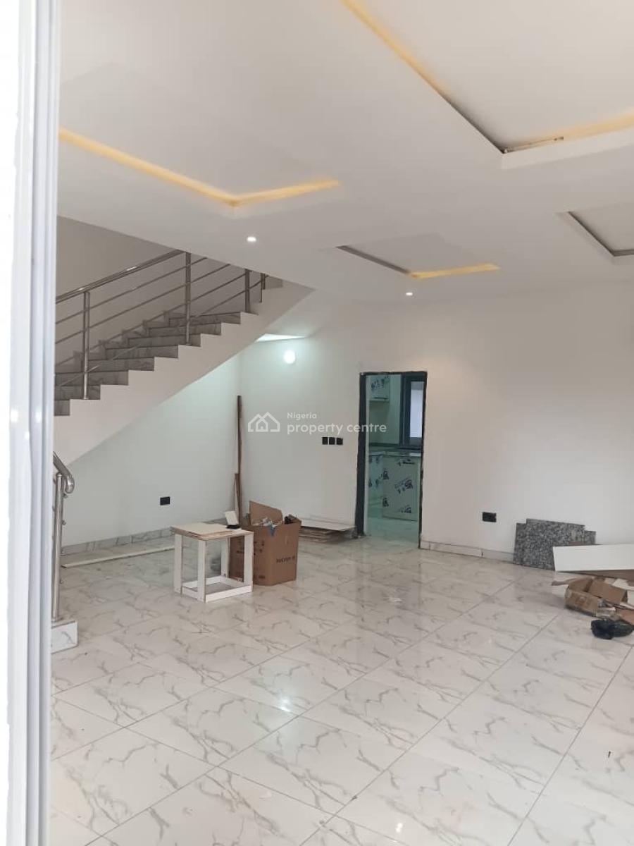 Lovely 3 Bedroom Semi Detached Duplex+bq, Combawell Estate, Inside G.r.a, Abijo, Lekki, Lagos, Semi-detached Duplex for Rent