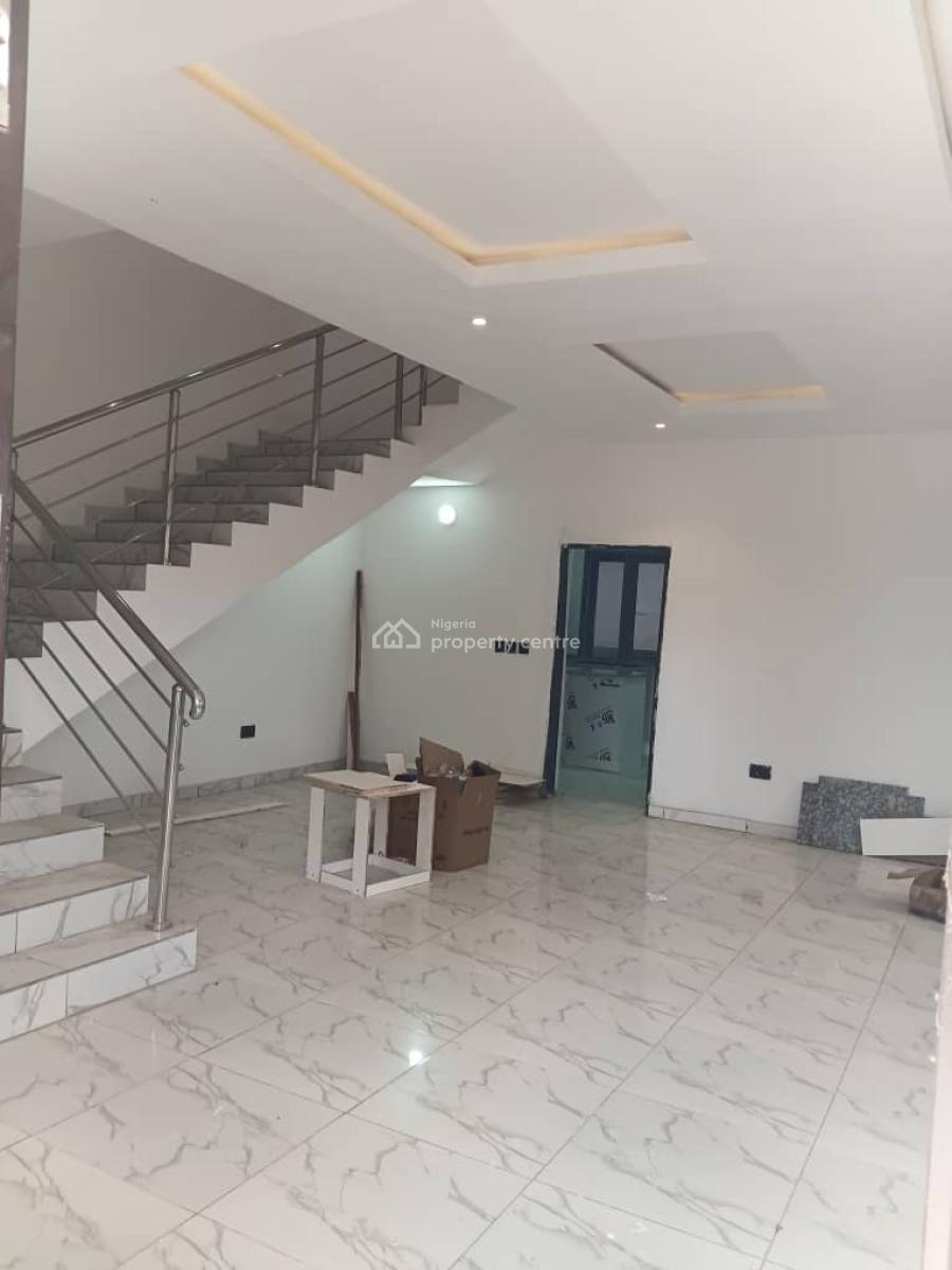 Lovely 3 Bedroom Semi Detached Duplex+bq, Combawell Estate, Inside G.r.a, Abijo, Lekki, Lagos, Semi-detached Duplex for Rent