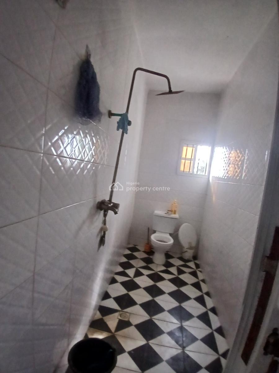 Masters Bedroom Upstairs in a Shared Apartment, By Alasia Bus Stop, Opposite Lbs, Ajah, Lagos, Flat / Apartment for Rent