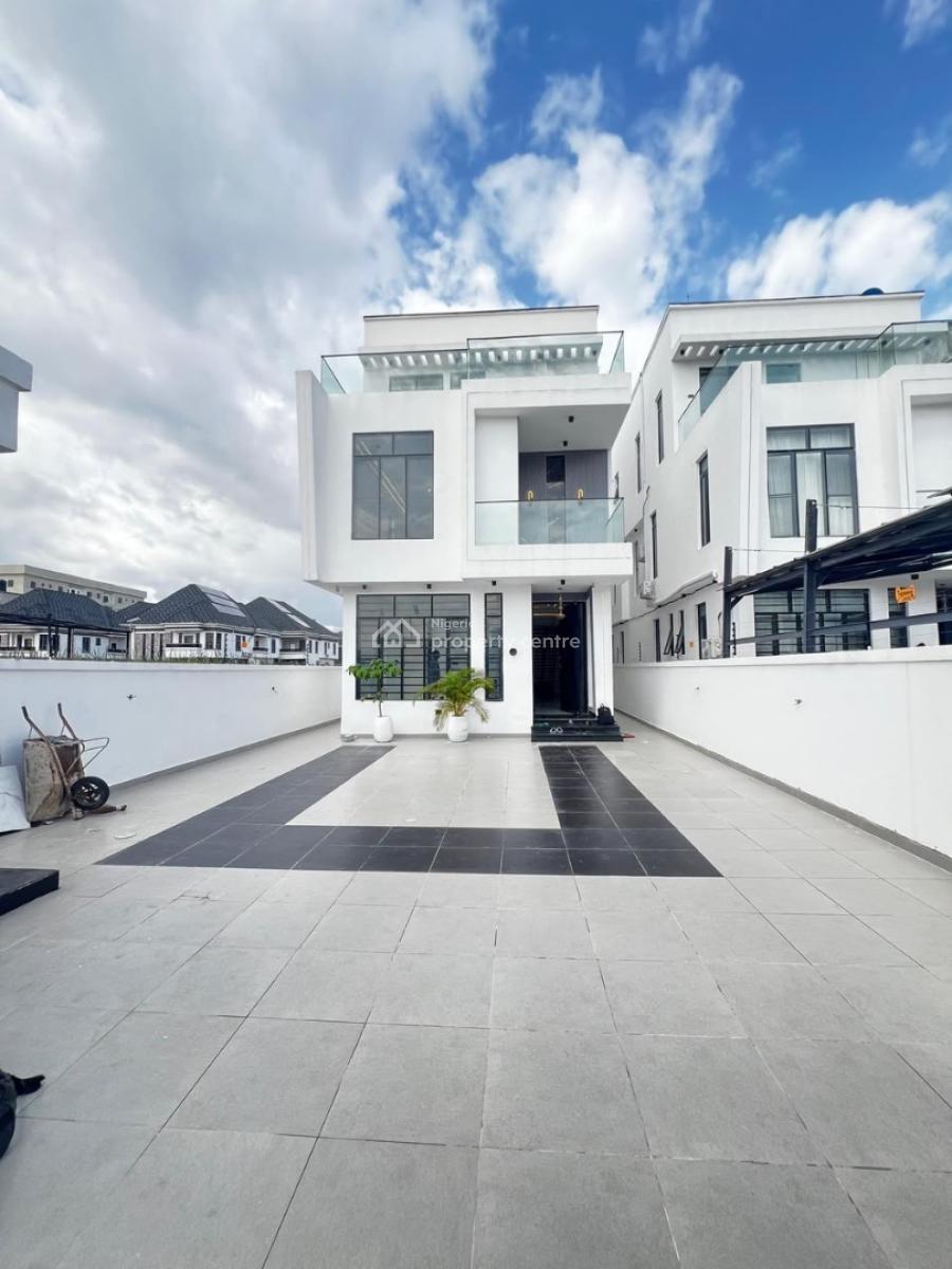 Brand New 5 Bedroom Detached Home with Swimming Pool, Cinema, Rooftop, Lekki Phase 1, Lekki, Lagos, Detached Duplex for Sale