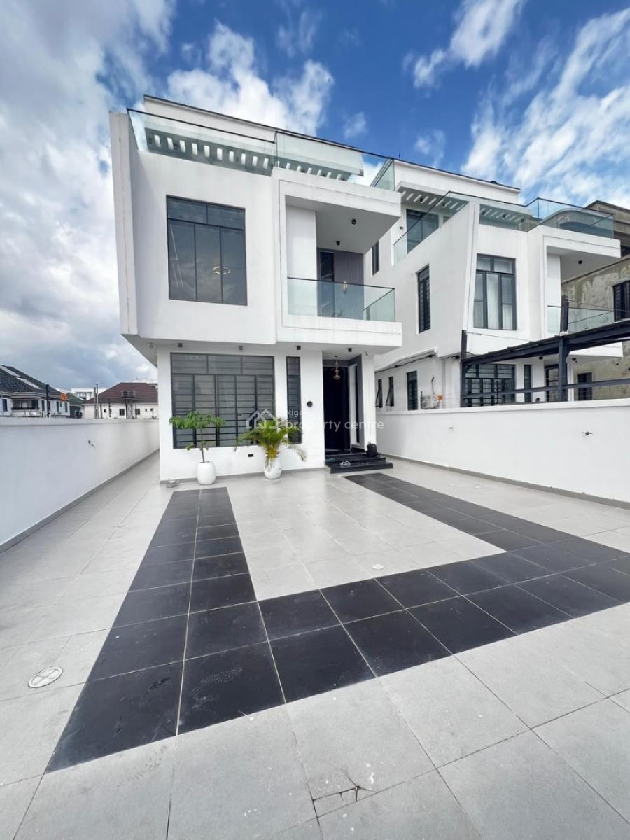 Brand New 5 Bedroom Detached Home with Swimming Pool, Cinema, Rooftop, Lekki Phase 1, Lekki, Lagos, Detached Duplex for Sale