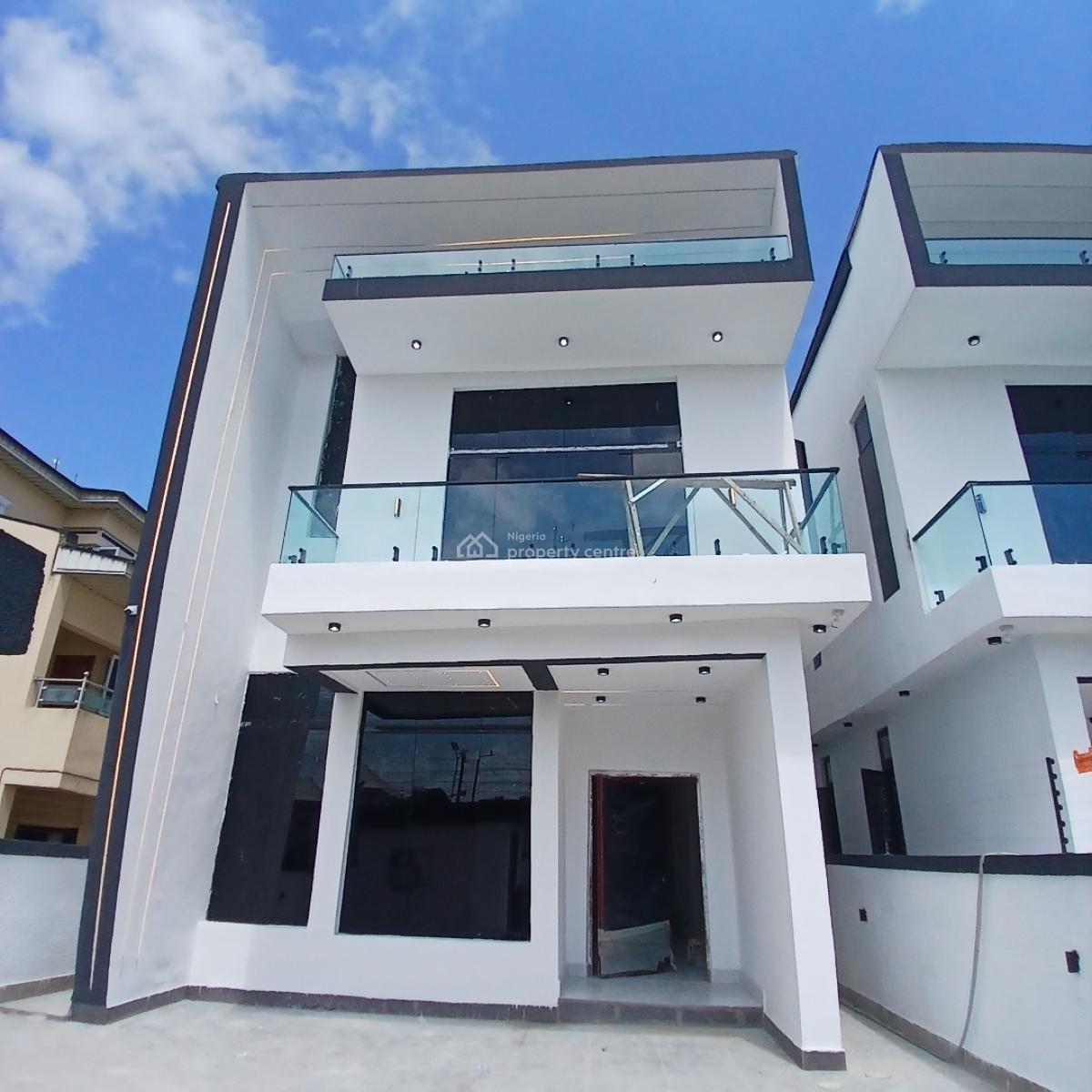 Premium 4 Bedroom Semi-detached Duplex with Bq, Ikota, Lekki, Lagos, Semi-detached Duplex for Sale