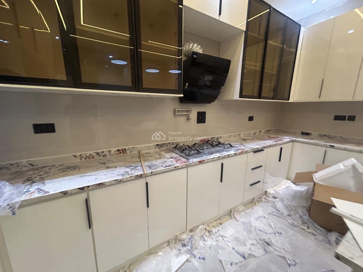 Newly Built 5 Bedrooms Detached House , Fitted Kitchen, Swimming Pool,, Ikota, Lekki, Lagos, House for Sale