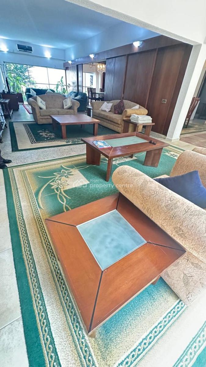 Fully Furnished 3bedroom Maisonette with a Private Garden ,room Bq, Ikoyi Crescent, Old Ikoyi, Ikoyi, Lagos, Flat / Apartment for Rent