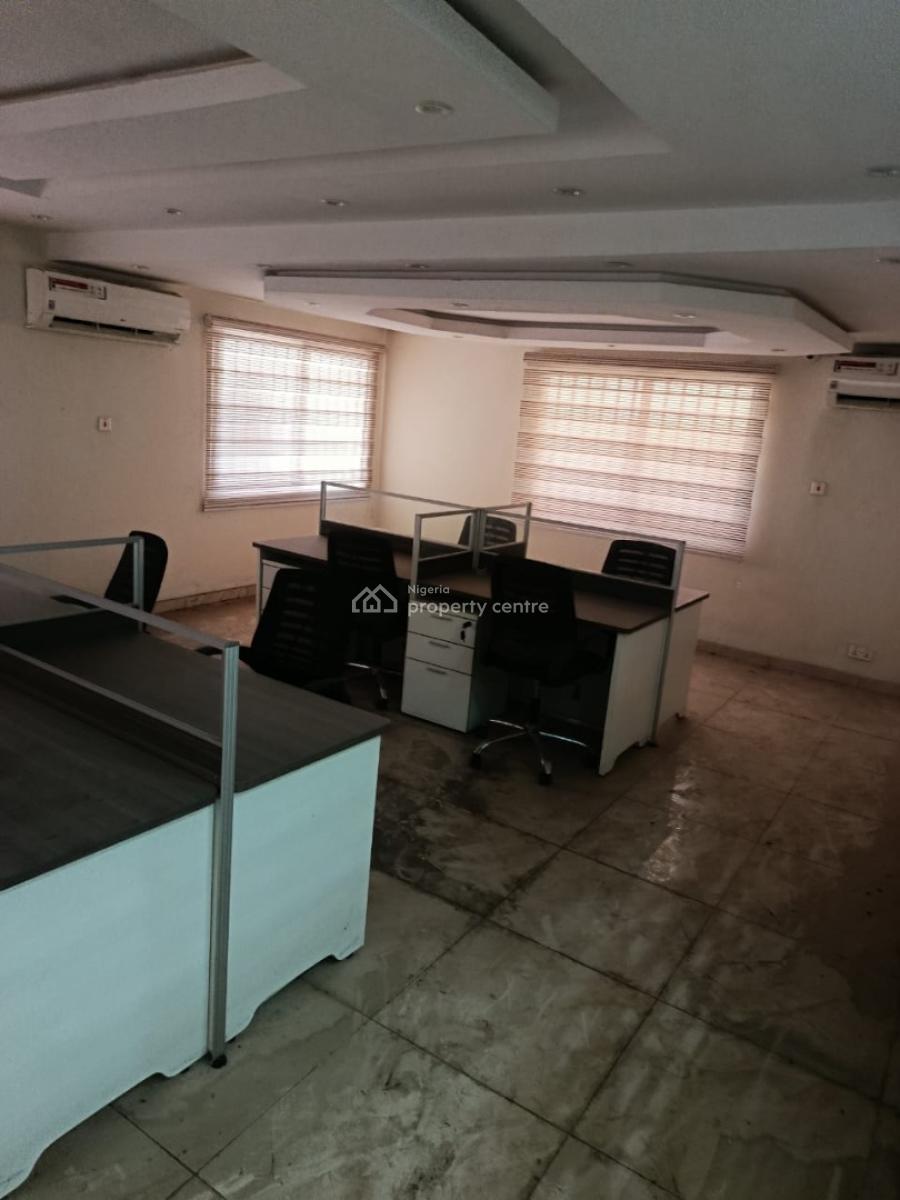 Semi Detached Furnished 5 Bedroom Duplex, for Commercial Use Only with Cctv, Off Adelabu, Surulere, Lagos, Commercial Land for Rent
