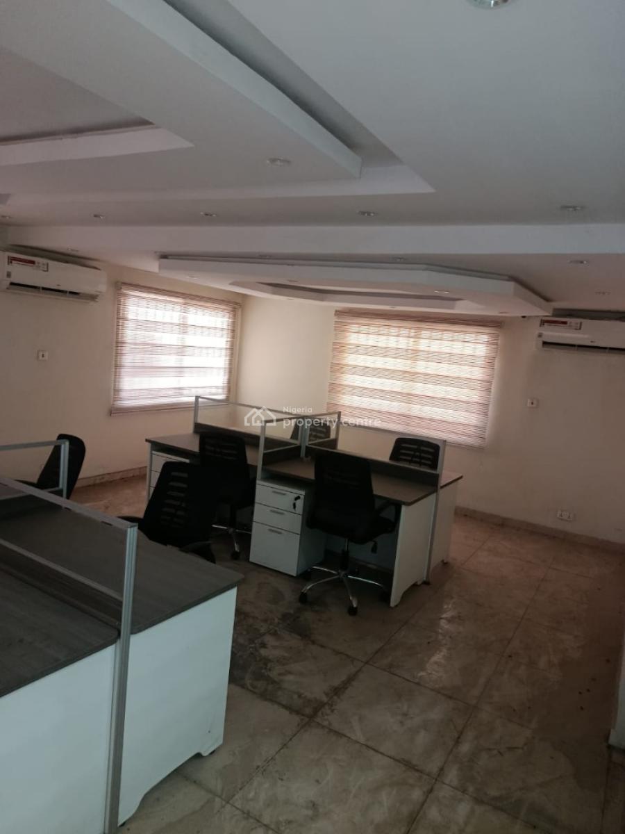 Semi Detached Furnished 5 Bedroom Duplex, for Commercial Use Only with Cctv, Off Adelabu, Surulere, Lagos, Commercial Land for Rent
