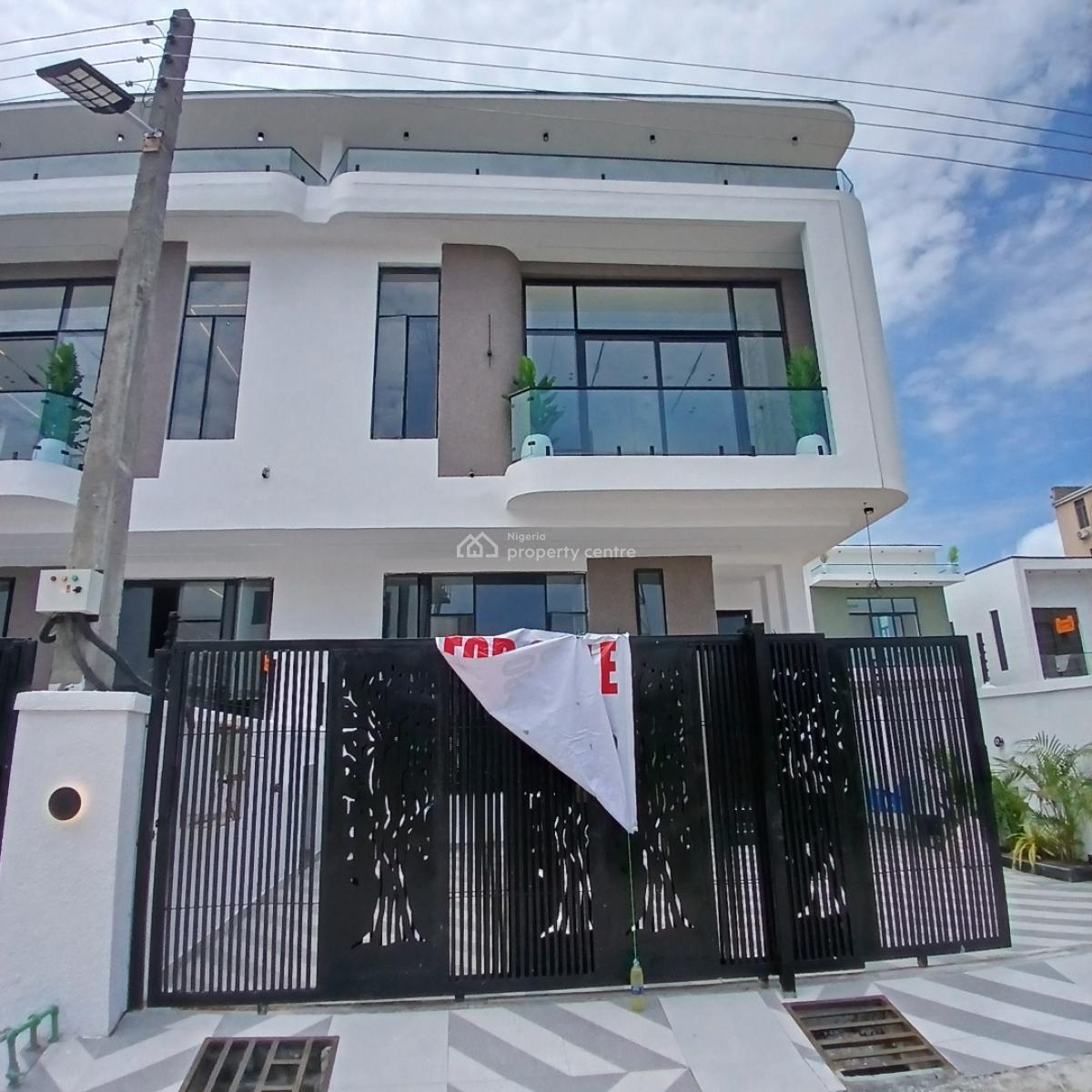 4 Bedroom Semi Detached Duplex with Bq, Ikota, Lekki, Lagos, Semi-detached Duplex for Sale