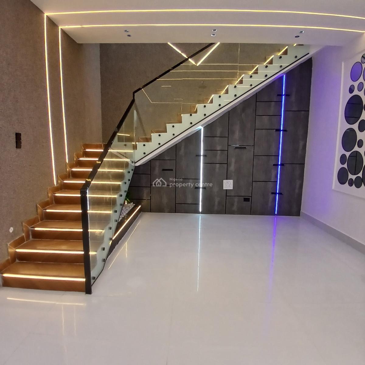 4 Bedroom Semi Detached Duplex with Bq, Ikota, Lekki, Lagos, Semi-detached Duplex for Sale