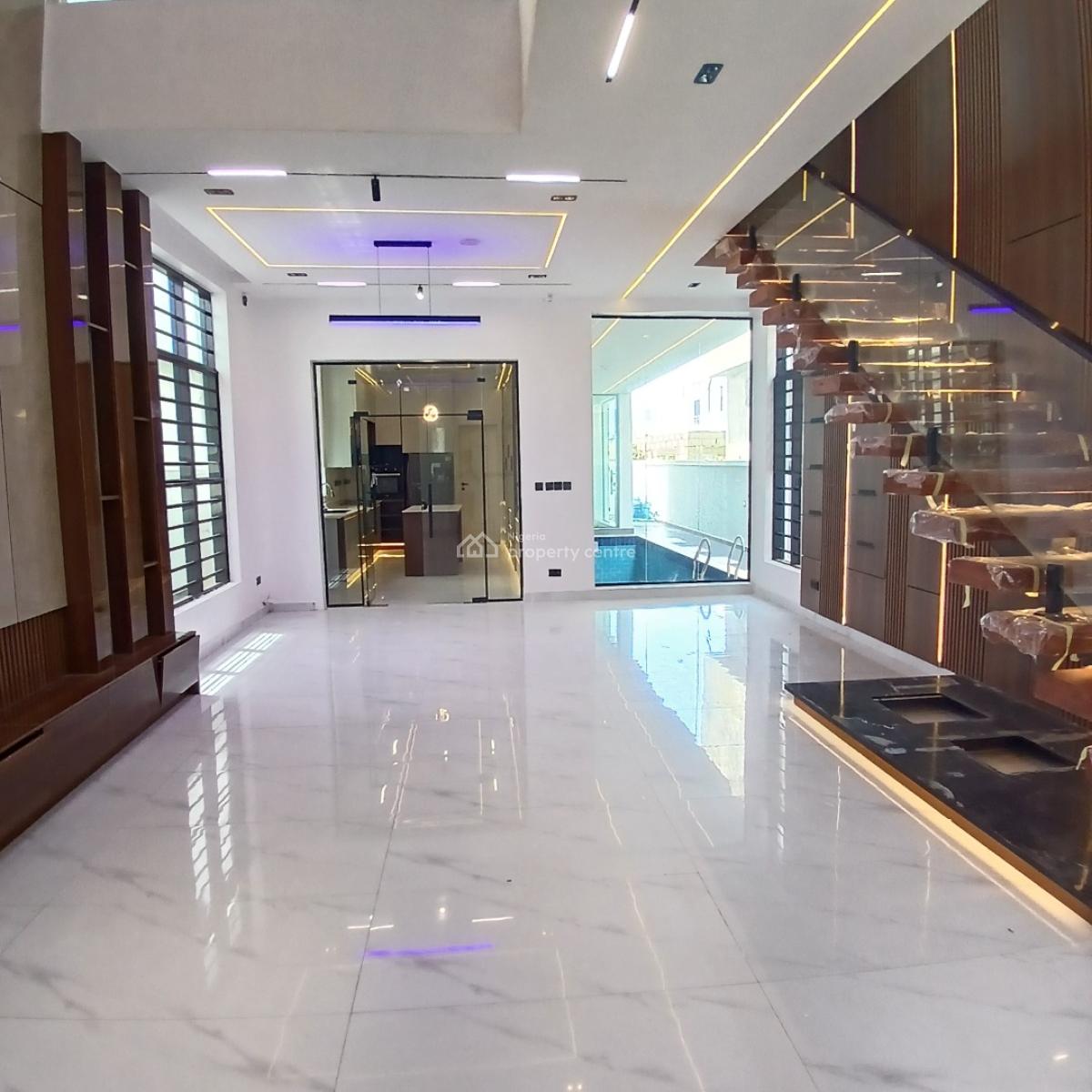 5 Bedroom Detached Duplex with Swimming Pool, Ikota, Lekki, Lagos, Detached Duplex for Sale